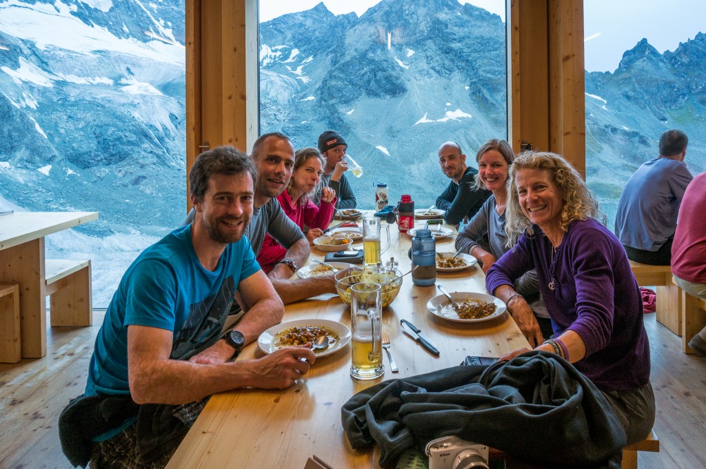 Dinner Cabane de Moiry